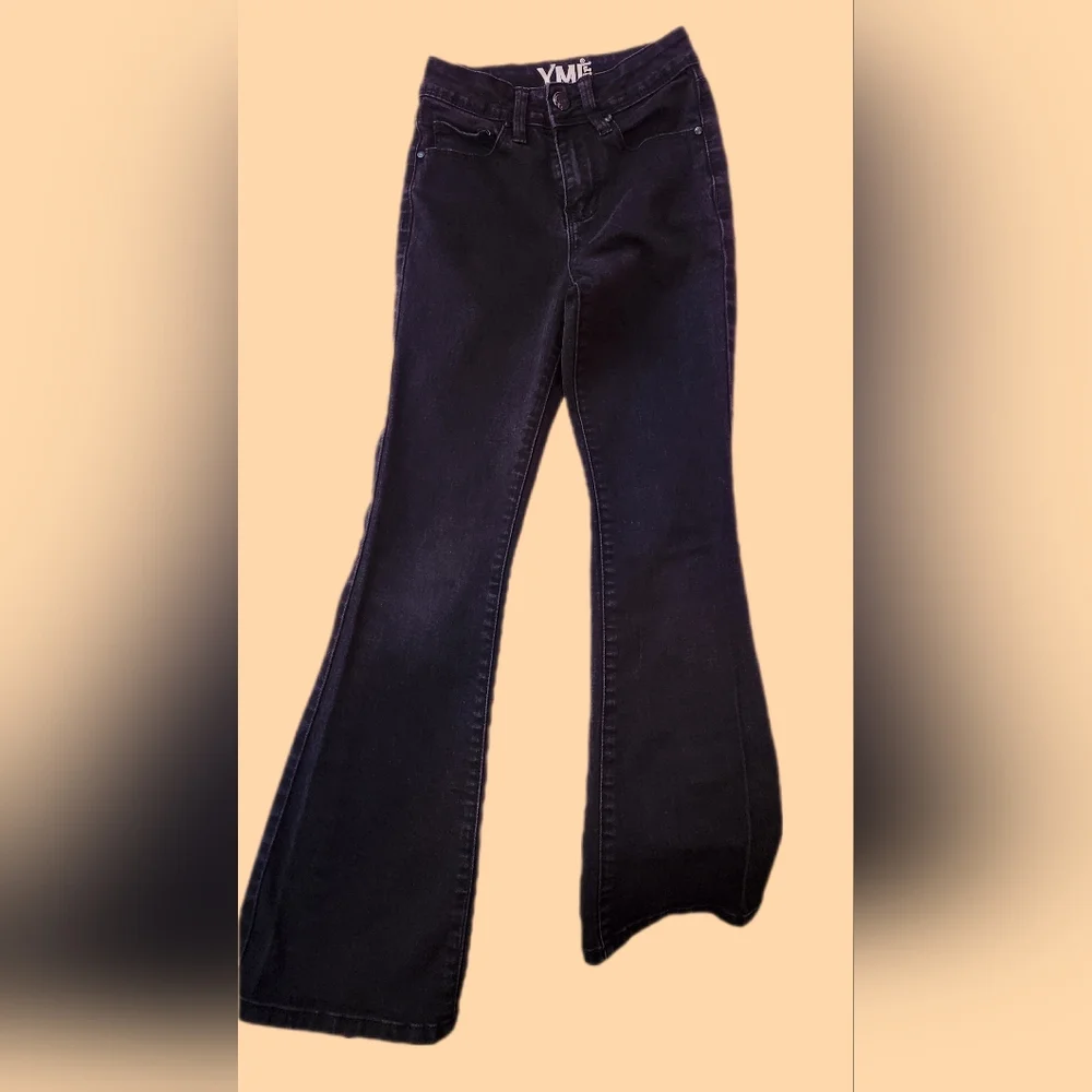 YMI Kids Black Flare Jeans